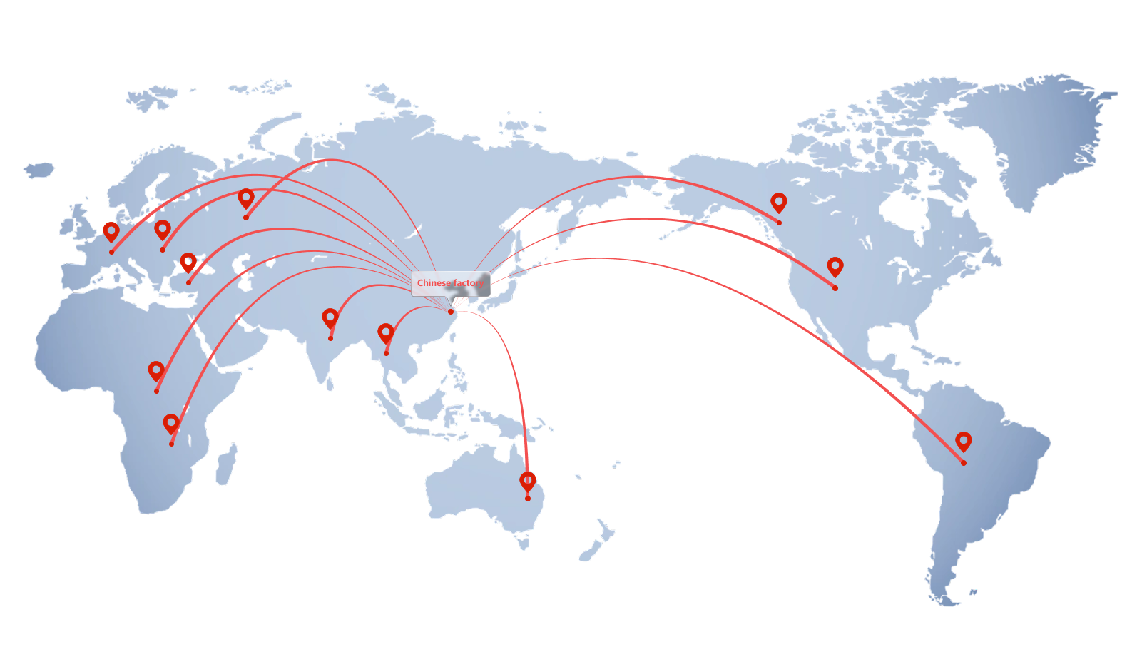 Global Distribution Map